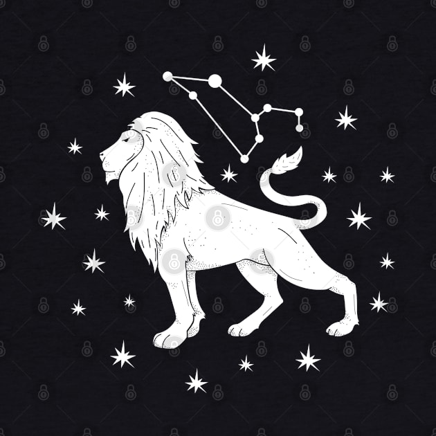 Leo lion astrology zodiac sign by keeplooping